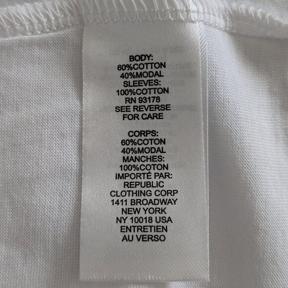 T Tahari Top Size 2X White Crochet Scalloped Lace Short Flutter Sleeves NWT Airy - Picture 10 of 13